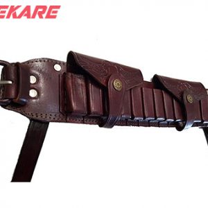 قطار فشنگ چرم 30 تایی کالیبر 12