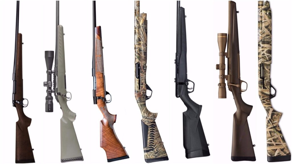 انواع اسلحه شکاری